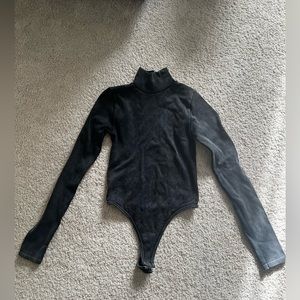 Charcoal Bodysuit